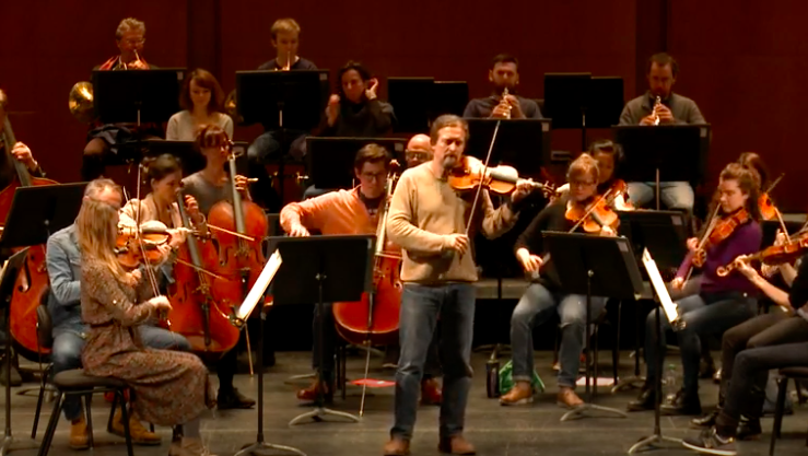 Christian Tetzlaff - extrait du concerto pour violon n° 3 de Mozart