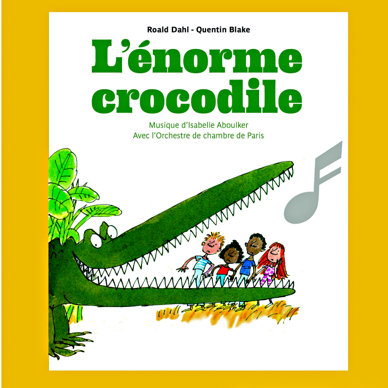 Couverture L'énorme crocodile