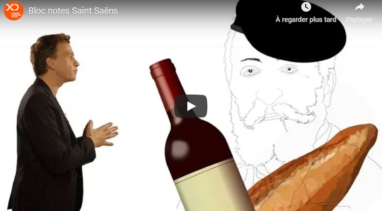 Bloc-notes Saint-Saëns