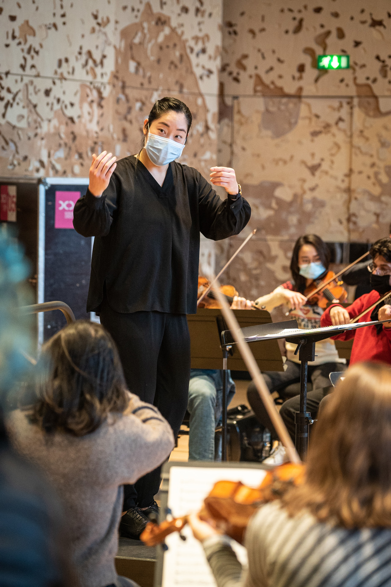 Masterclass du 10/12/21 avec Douglas Boyd (c) M. Guthfreund / Philharmonie de Paris
