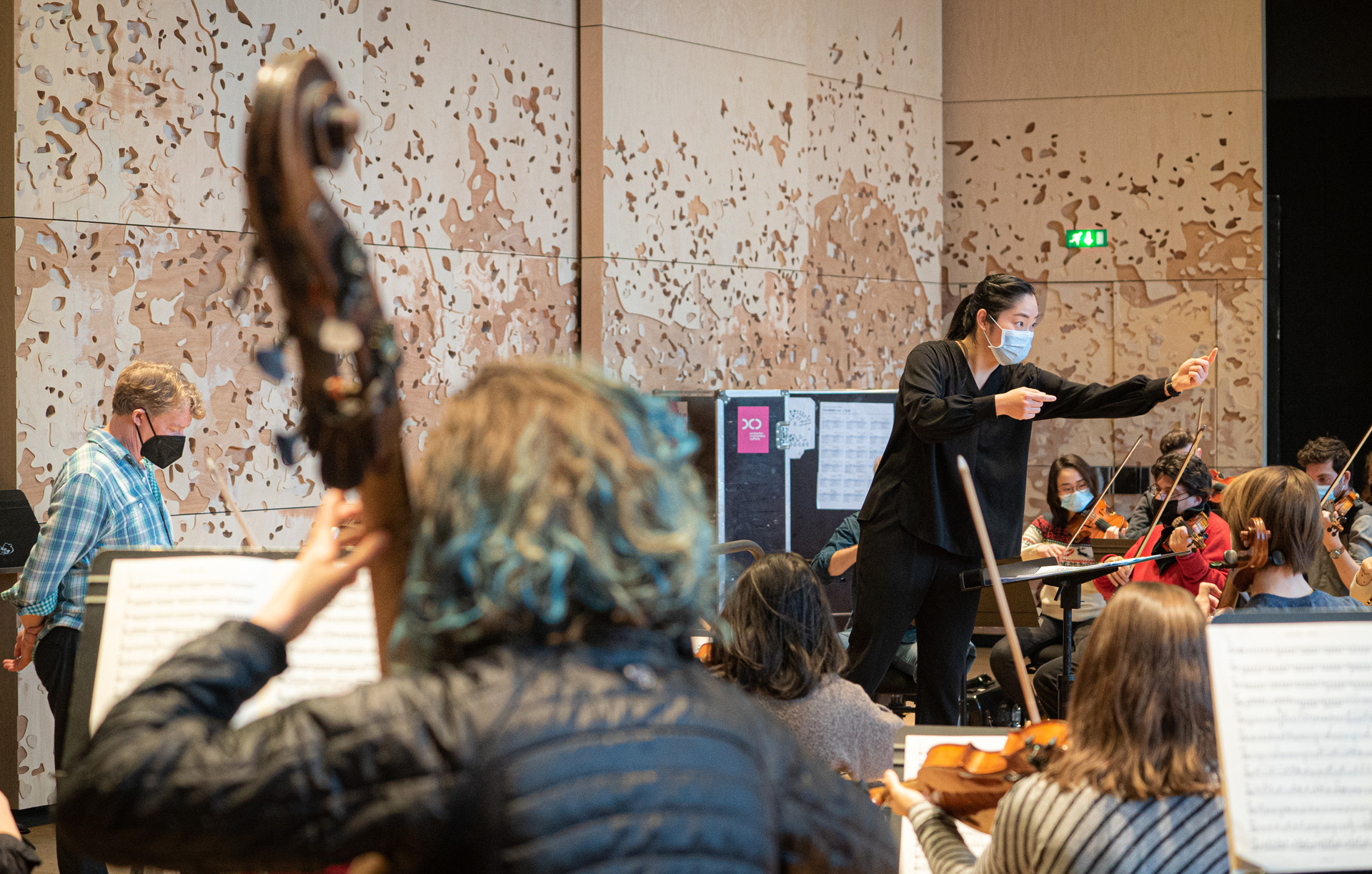 Masterclass du 10/12/21 avec Douglas Boyd (c) M. Guthfreund /Philharmonie de Paris