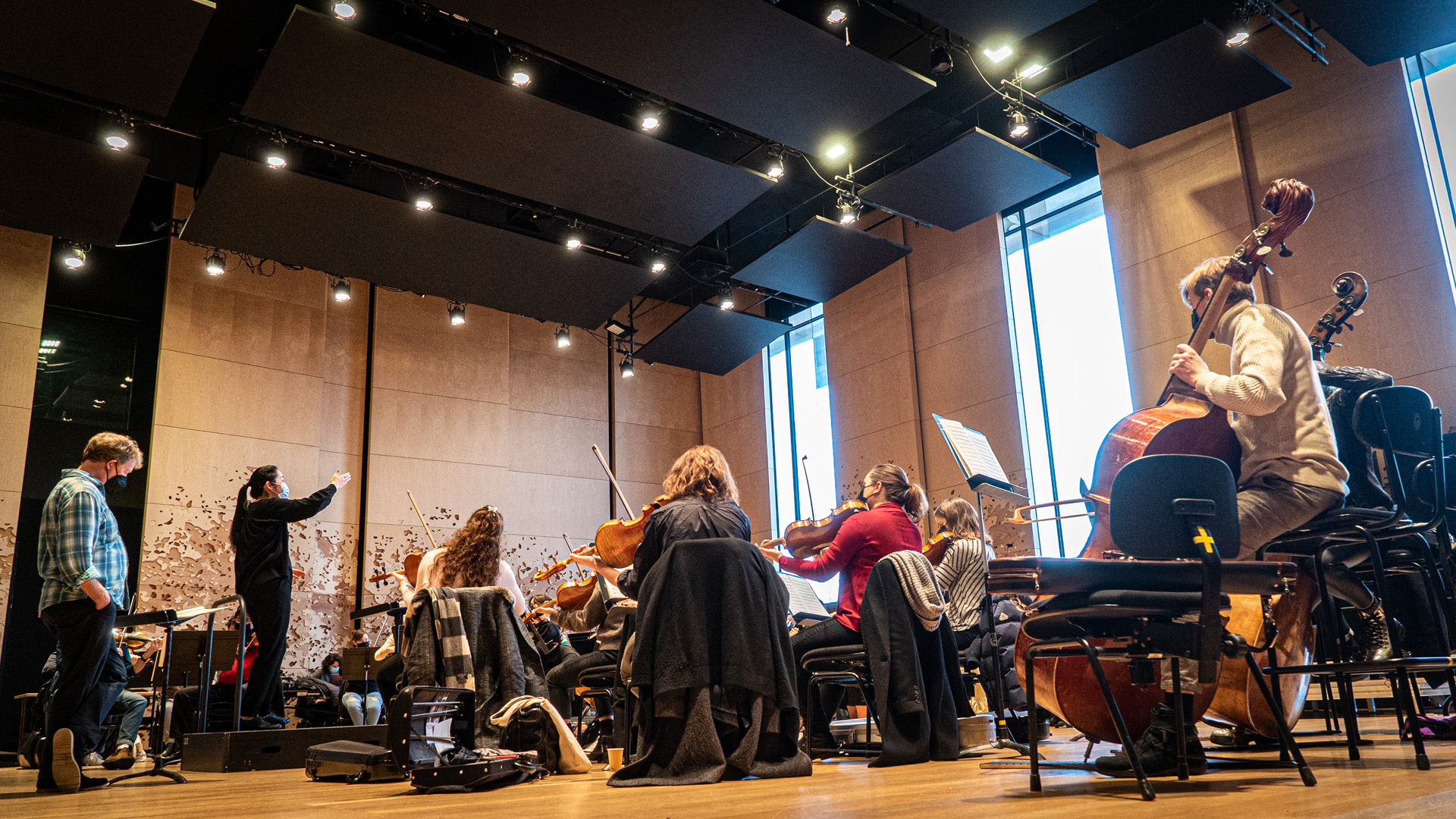 Masterclass du 10/12/21 avec Douglas Boyd (c) M. Guthfreund / Philharmonie de Paris