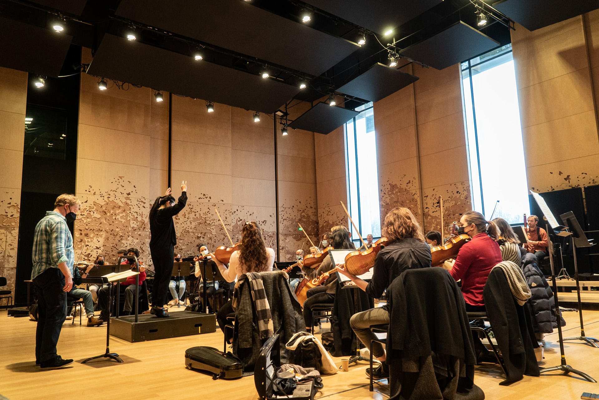 Masterclass du 10/12/21 avec Douglas Boyd (c) M. Guthfreund / Philharmonie de Paris