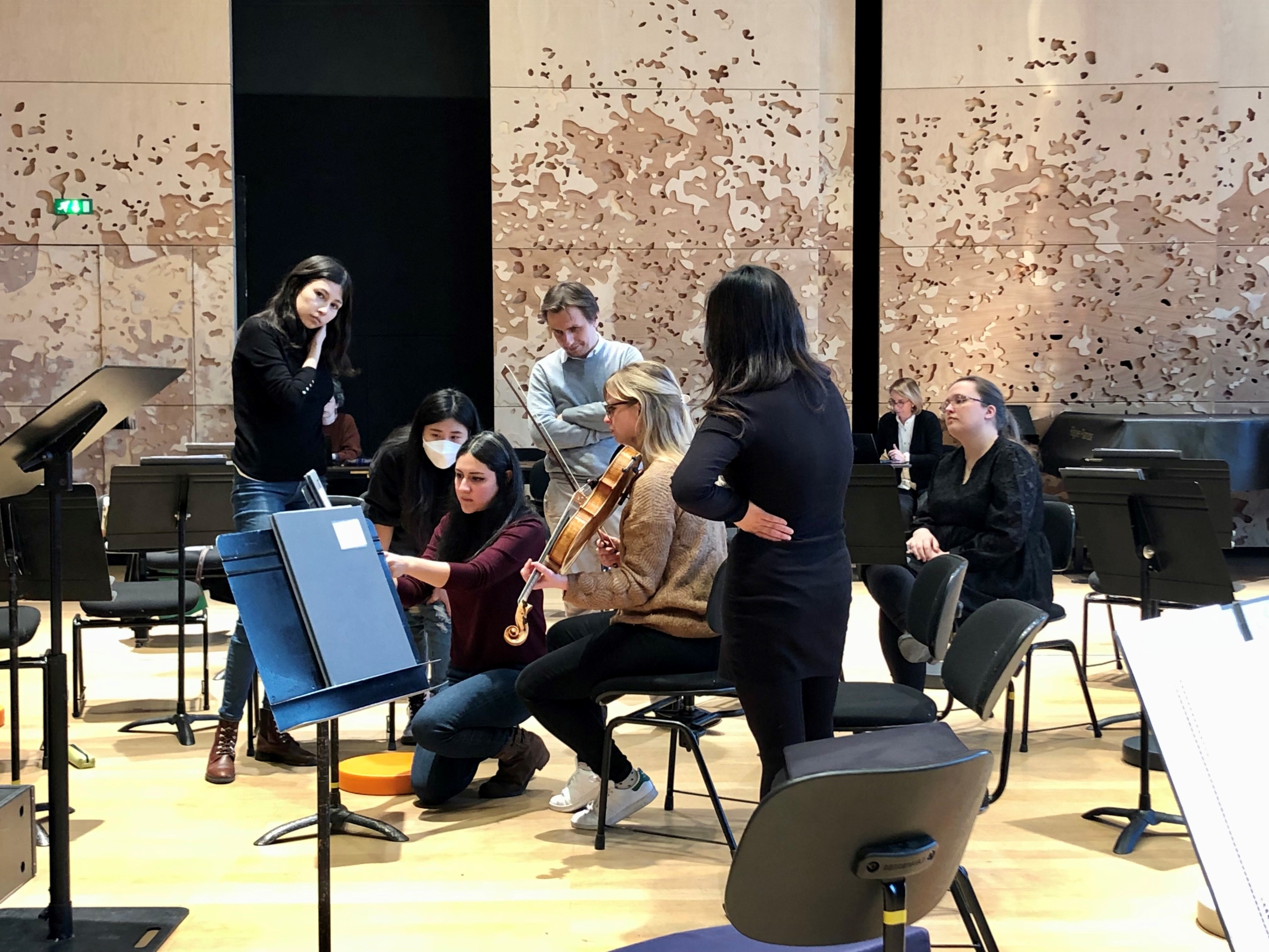 Atelier en présence des musiciens - 07/03/22
