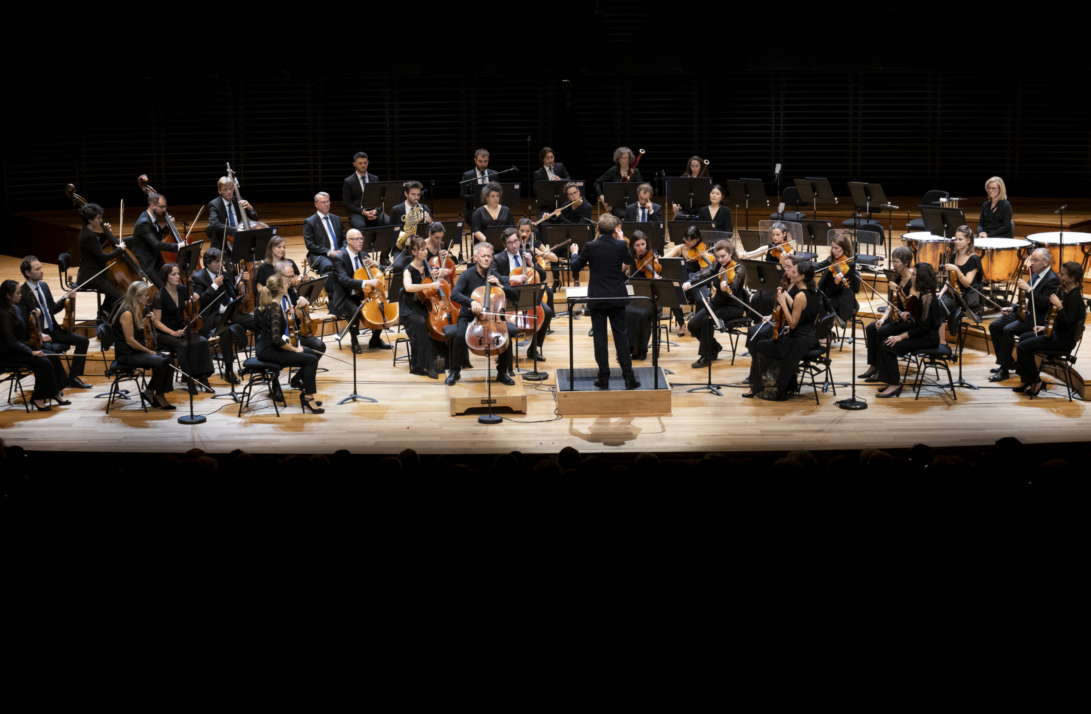Orchestre de chambre de Paris dirigé par Daniel Harding lors du concert en hommage à Lars Vogt (1970-2022)© Joachim Bertrand