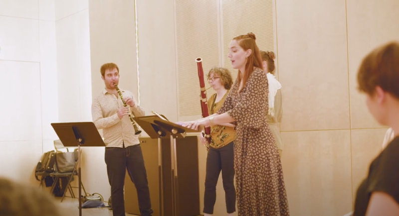 Reportage sur les Fables en musique, un projet participatif