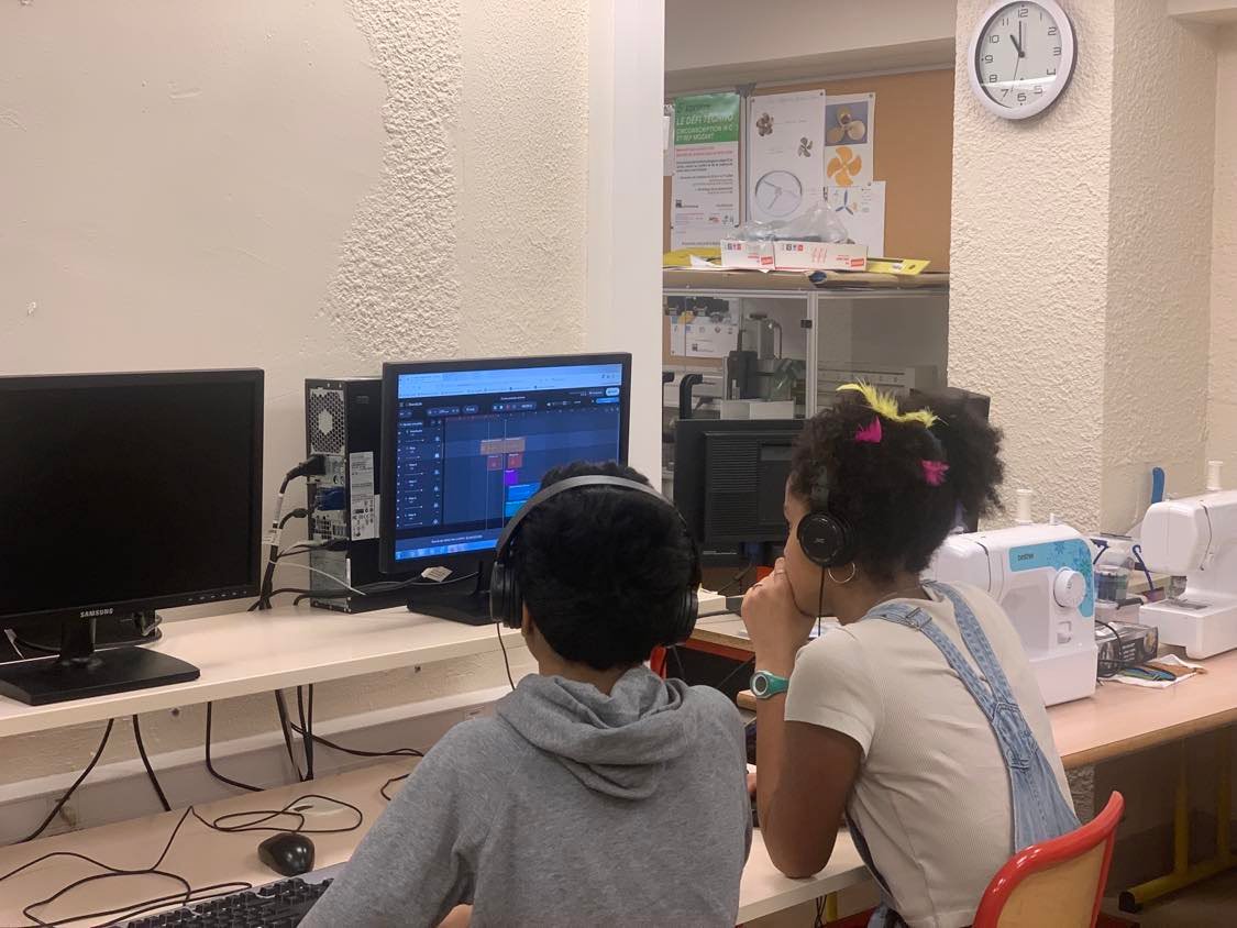 Résidence au collège Mozart